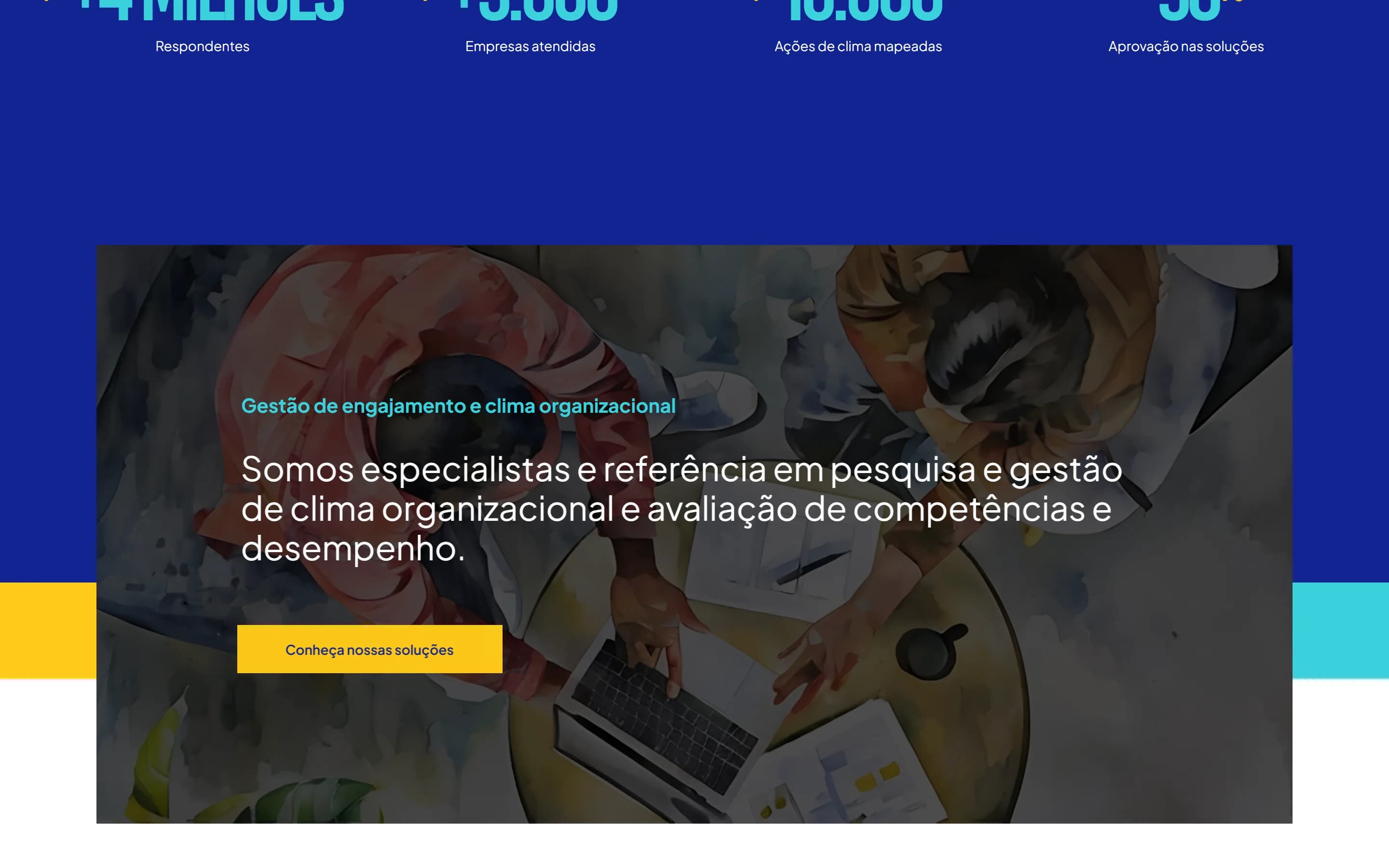 Números de credibilidade da consultoria