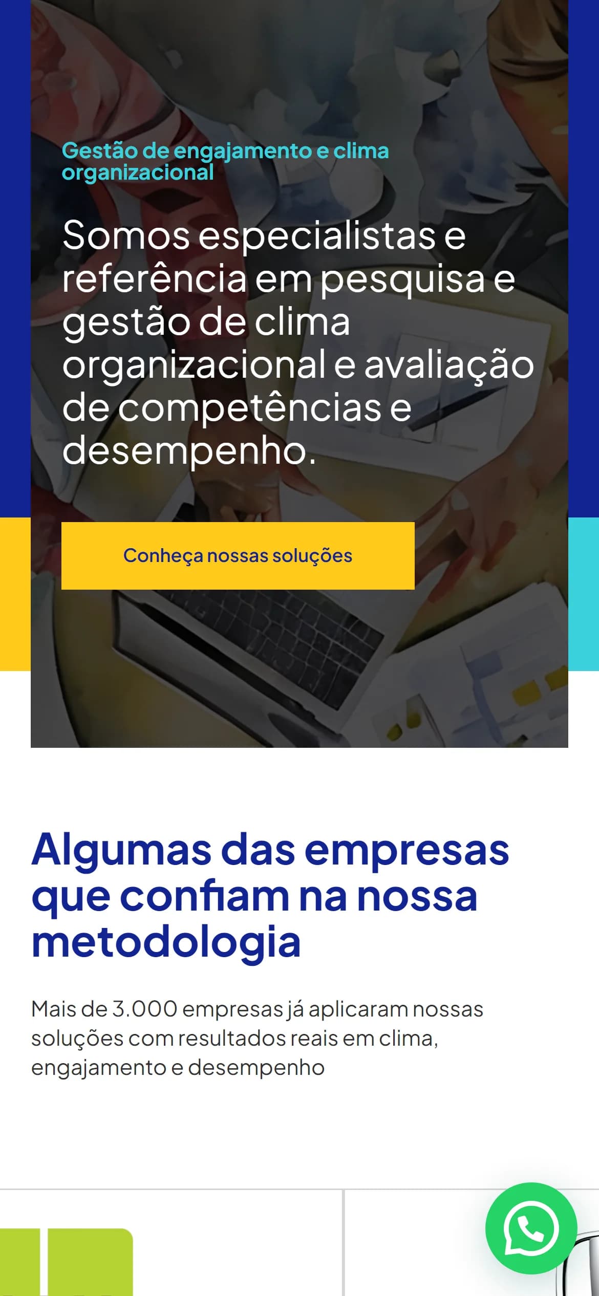 Soluções de clima no celular